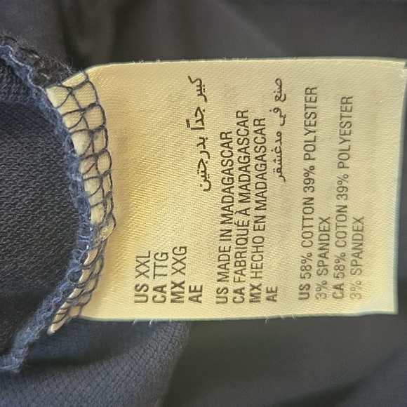 Club Room Navy Polo Shirt - Picture 7 of 9